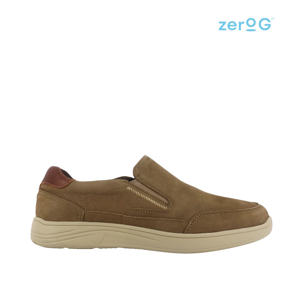 Zapatos casuales Allen Slipon tan para hombre