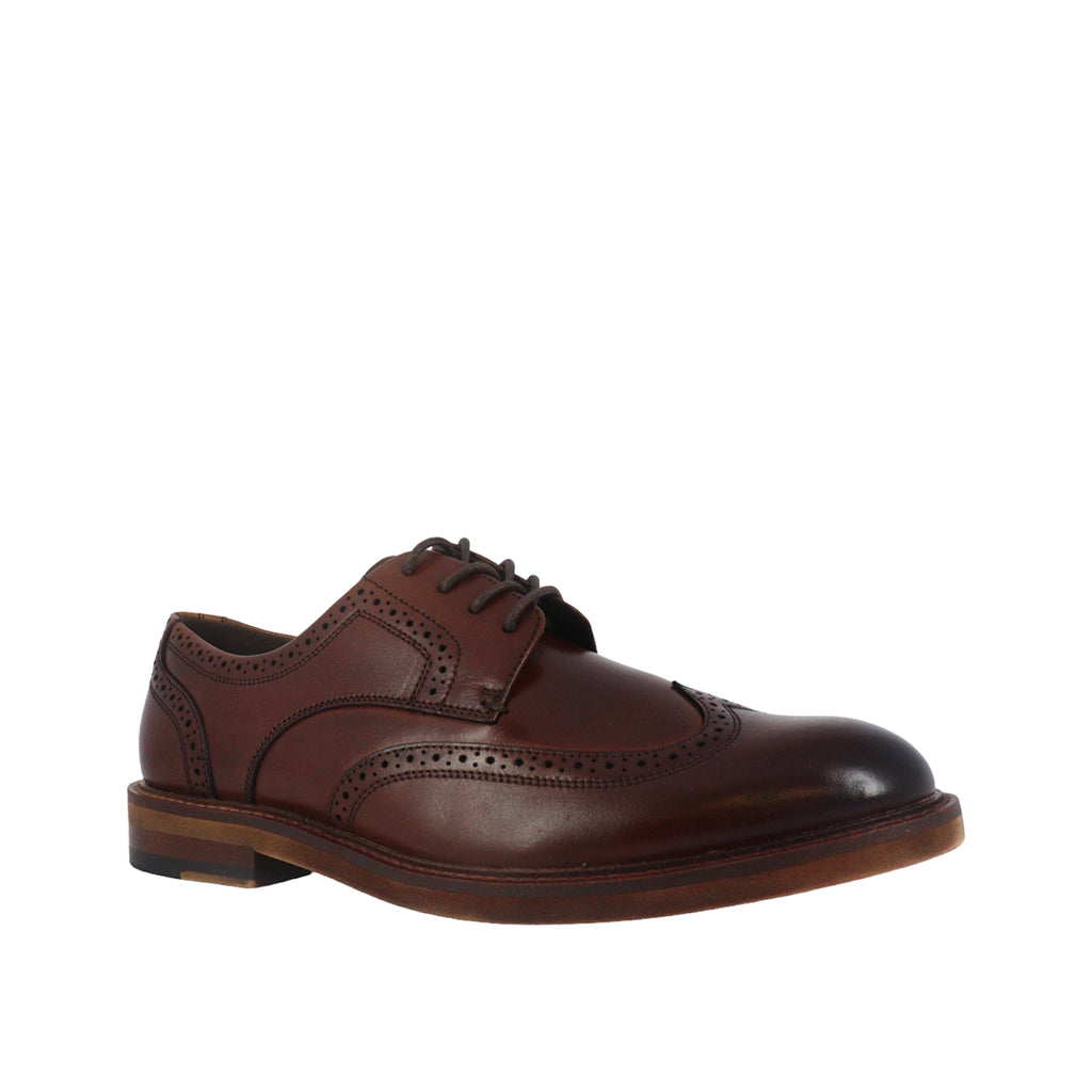 Zapatos Gali Wingtip cafÃ© para hombre