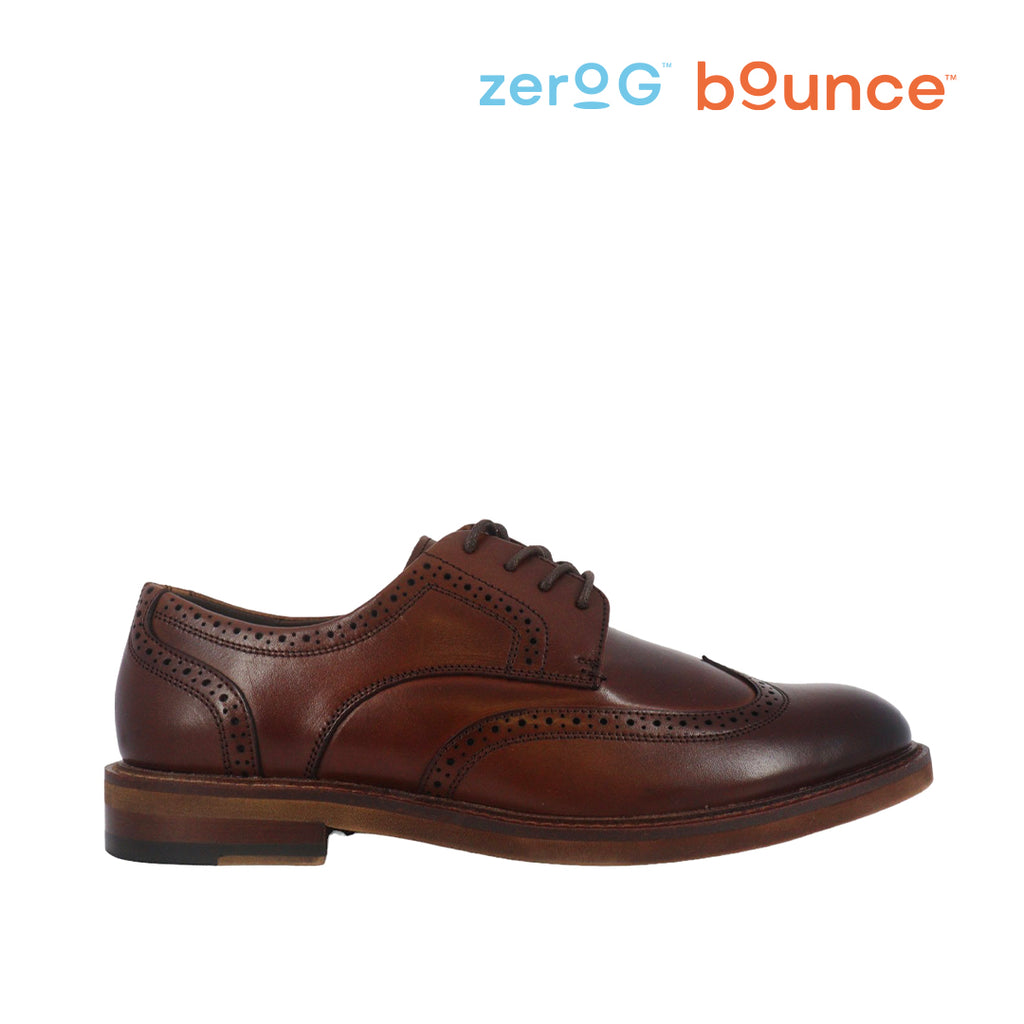 Zapatos Gali Wingtip cafe para hombre