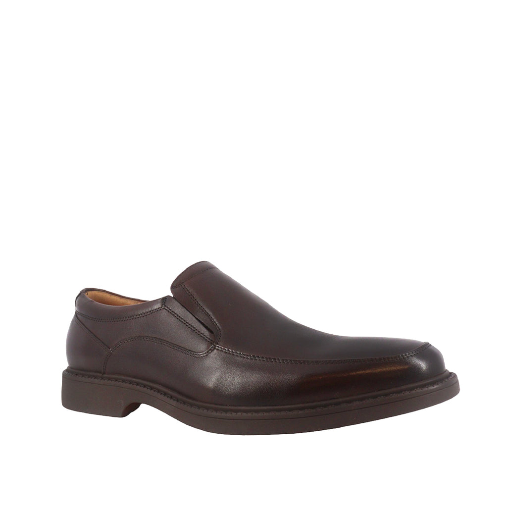 Zapatos de vestir Jamensan Slip On café para hombre