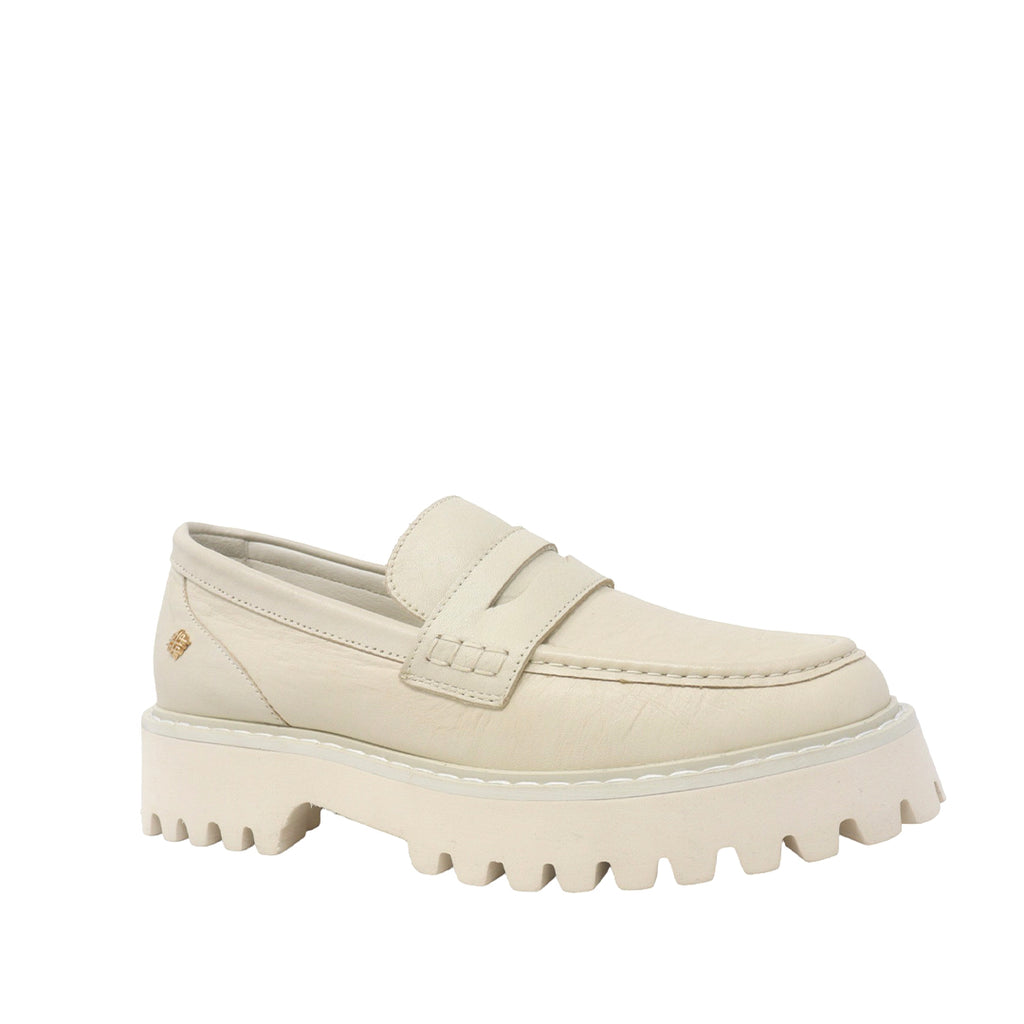 Mocasines Laylla beige para Mujer