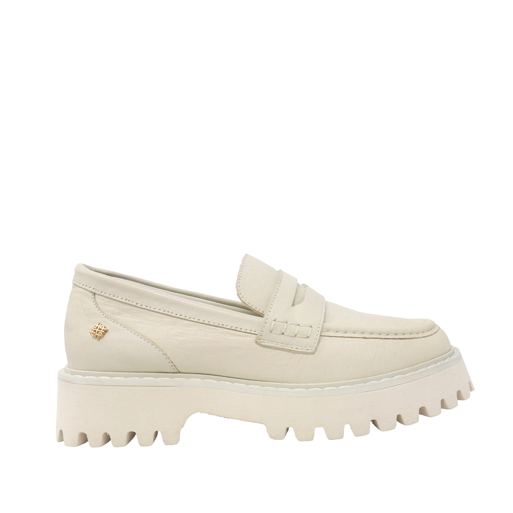 Mocasines Laylla beige para Mujer