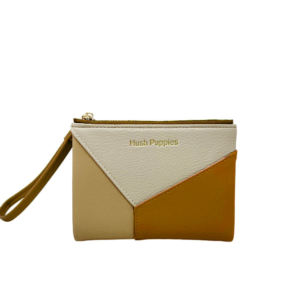 Billetera Aly para mujer color tan